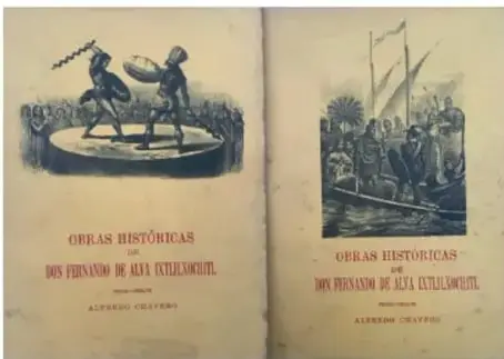 Portada de la *Crónica Mexicana* de Hernando Alvarado Tezozómoc, Tomo XII.