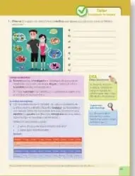 Imagen pequeña de una página del libro que muestra una actividad de evaluación formativa.
