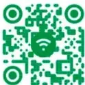 Código QR verde con el enlace bit.ly/3xfMvpw