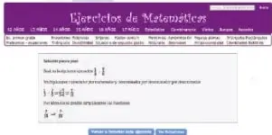 Captura que presenta la verificación de los pasos de solución y la posibilidad de realizar más ejercicios.