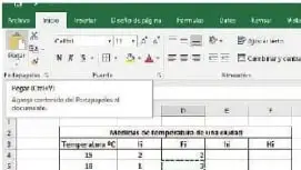 Capturas de pantalla de una hoja de cálculo que muestran cómo combinar celdas, usar Autosuma, escribir fórmulas, copiar y pegar.