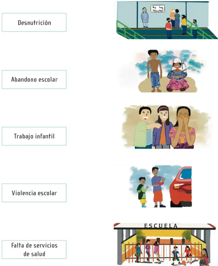Fila de personas frente a un módulo con el cartel "No hay vacunas".