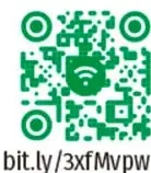 Código QR verde con enlace acortado bit.ly/3xfMvpw que apunta a un recurso digital complementario de la etapa 5.