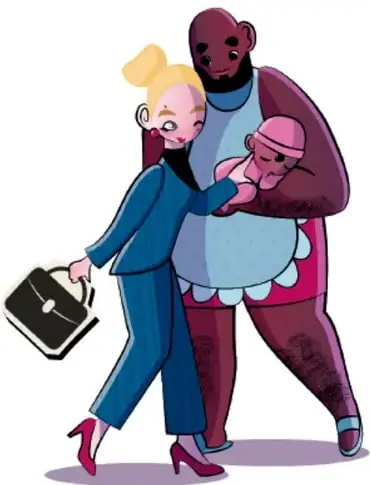 Ilustración de una joven sentada en el transporte público junto a un letrero que indica asientos reservados para mujeres y personas con niños.