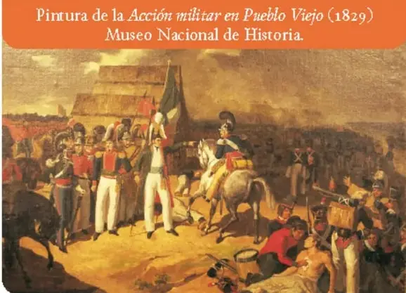 Pintura de Antonio López de Santa Anna en el Museo de la Ciudad de México; se le ve con uniforme militar de gala.