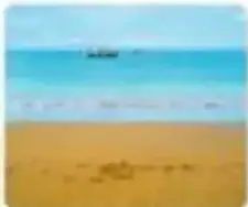 Fotografía de la playa de la isla de la Plata, en Ecuador.