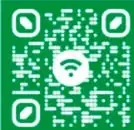 Código QR verde que enlaza, junto al texto, a bit.ly/4435LT6 para consultar cómo se organiza una exhibición de arte.