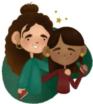 Dos personas abrazadas y sonrientes, en una situación de paz y afecto.
