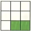 Seis grupos de cuadros que representan las restas 9-2, 9-6, 9-5, 8-3, 8-7 y 8-4.