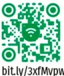 Código QR verde con el enlace bit.ly/3xfMvpw para acceder a recursos del proyecto.