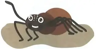 Ilustración de una hormiga sobre una superficie, relacionada con la unidad.
