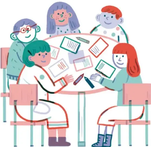 Figura 1 de Proyectos Escolares. Libro de Educación Primaria Grado 1° Ciclo Escolar 2025 - 2026