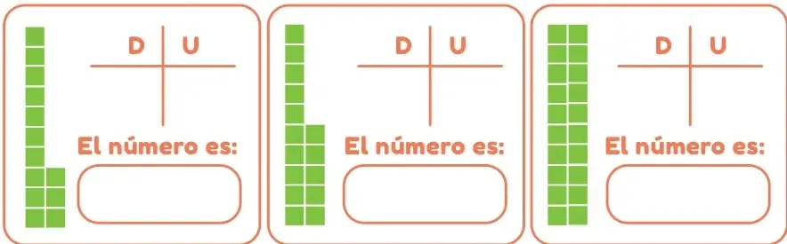Cuatro palitos de helado dibujados, tres agrupados y uno separado.