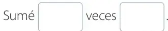 Recuadros blancos vacíos para completar las respuestas.