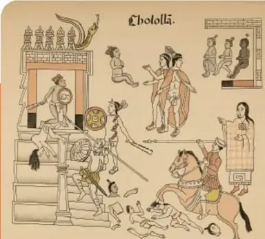 Mapa del Imperio mexica en 1519 con señoríos y límites territoriales.