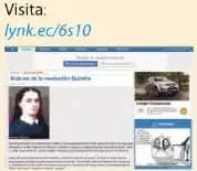 Pirámide informativa que organiza a los actores de la Revolución de Quito y explica la participación de cada grupo.