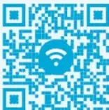 Código QR (azul) que enlaza al video de #AprendeEnCasa II en https://youtu.be/Vw5Vp9uT96M