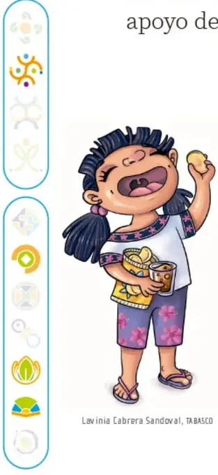 Ilustración de una rata o roedor con una etiqueta de comida chatarra.