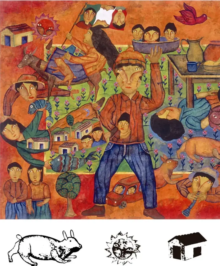 Figura 1 de Múltiples lenguajes. Libro de Educación Primaria Grado 2° Ciclo Escolar 2025 - 2026