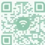 Código QR verde que enlaca a un recurso complementario sobre adolescentes y comportamientos de riesgo.