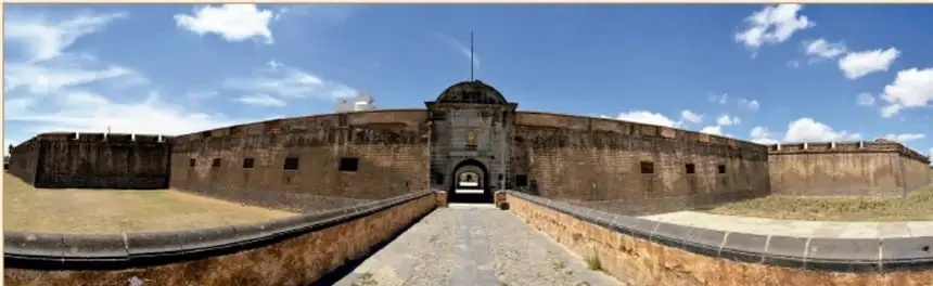 Fotografía actual de la fortaleza de San Carlos, Perote, Veracruz.