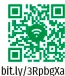 Código QR verde con el enlace bit.ly/3RrpbgXa para ampliar información sobre vestimenta tradicional.