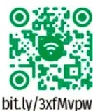 Código QR verde con el enlace bit.ly/3xfMvpw para ampliar información sobre los temas de investigación.