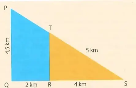 Segundo mapa con nuevas distancias para comparar nuevamente los trayectos QPT y QRST.
