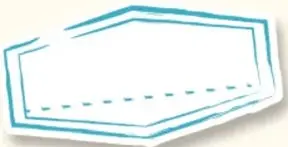 Recuadro hexagonal con líneas punteadas para escribir una hipótesis.