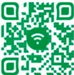 Código QR verde que enlaza a una animación sobre Los emulantes.