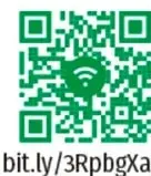 Código QR verde con la leyenda bit.ly/3RpbqXa, que enlaca a recursos de investigación.