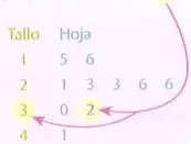 Diagrama de árbol que muestra las seis formas de ordenar los libros M, N y S.