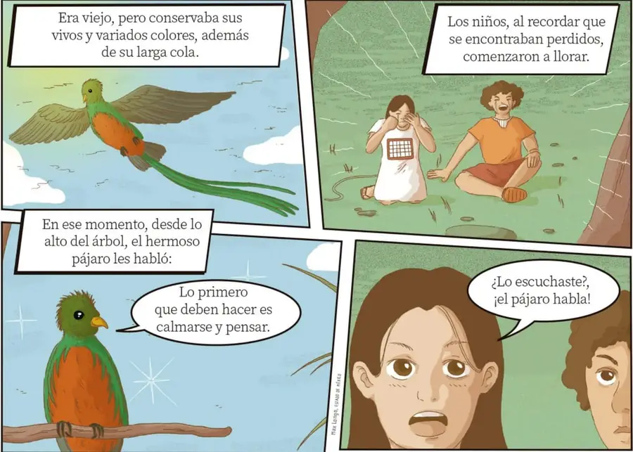 Figura 1 de Múltiples lenguajes.   Libro de Educación Preescolar Grado 2°  Ciclo Escolar 2025 - 2026