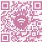 Cuatro códigos QR en color rosa que enlazan a las fuentes bibliográficas citadas.