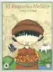 Ilustración de la portada del cuento "El pequeño Meliñir" con un niño con gorro y ropa de abrigo.