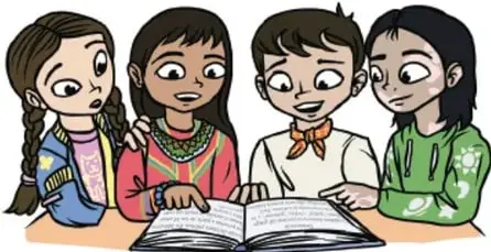 Figura 1 de Nuestros saberes: Libro para alumnos, maestros y familia.   Libro de Educación Primaria Grado 4°  Ciclo Escolar 2025 - 2026