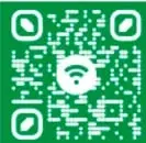 Código QR verde que enlaza a la guía para elaborar una serie de carteles ilustrados (bit.ly/4435LT6).