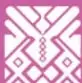 Ícono geométrico de estilo prehispánico sobre fondo magenta, correspondiente al distintivo de la Colección Ximhai.
