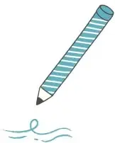 Ilustración de una isla rocosa con olas del mar, que representa el ejemplo del texto sobre La Atlántida.