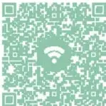 Código QR verde para descargar el memorama 'Los derechos de niñas, niños y adolescentes', con enlace https://bit.ly/3nwegow