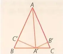 Pentágono con vértices A, B, C, D y E, cuyos lados tienen longitudes 16, 14, 17, 13 y 14.