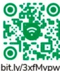 Código QR verde con enlace bit.ly/3xfMvpw.