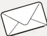 Ilustración de un sobre de carta abierto.