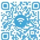 Código QR azul con símbolo de wi-fi y el enlace https://bit.ly/3VdB4YP.