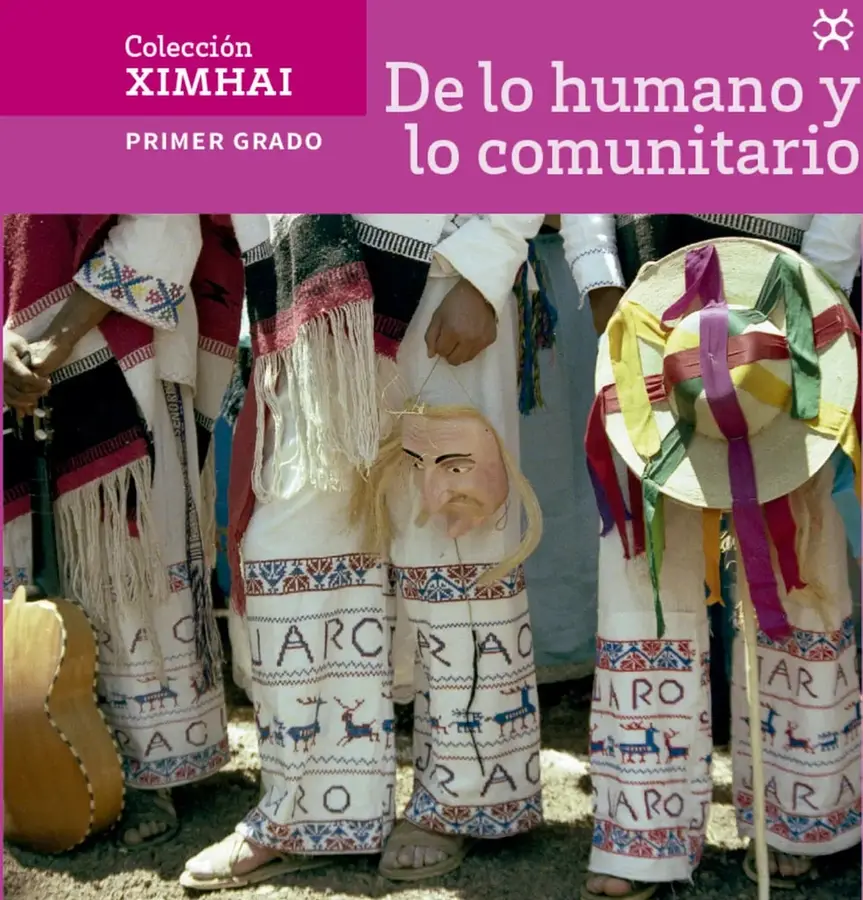 Figura 1 de Colección Ximhai. De lo humano y lo comunitario. Libro de Educación Secundaria Grado 1° Ciclo Escolar 2025 - 2026