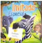 Portada del cuento 'Un invitado especial' con la ilustración de una cebra.