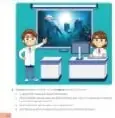 Íconos y rótulos de las secciones Aprendo, Trabaja en equipo, Glosario y las distintas competencias.