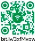 Código QR verde con el enlace bit.ly/3xfMvpw que lleva a recursos adicionales sobre magnetismo.