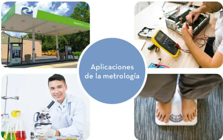 Estación de servicio de combustible, ejemplo de medición comercial.