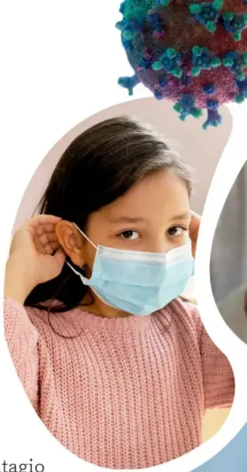 Representación del virus SARS-CoV-2, con su forma esférica y las proteínas en su superficie.
